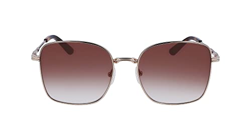 Calvin Klein Women's CK23100S Sunglasses, Gold, Einheitsgröße von Calvin Klein