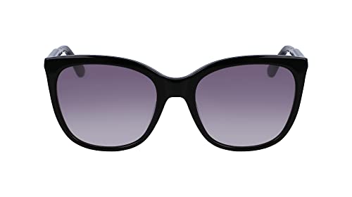 Calvin Klein Women's CK23500S Sunglasses, Black, Einheitsgröße von Calvin Klein