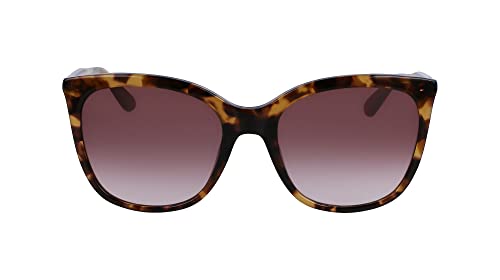 Calvin Klein Women's Sunglasses CK23500S - Brown Havana with Gradient Brown Lens von Calvin Klein