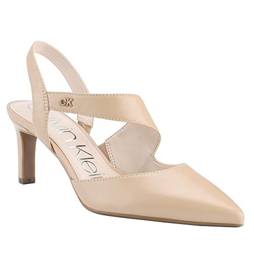 Calvin Klein Women's Larin Pump, Naturleder, 39 EU von Calvin Klein