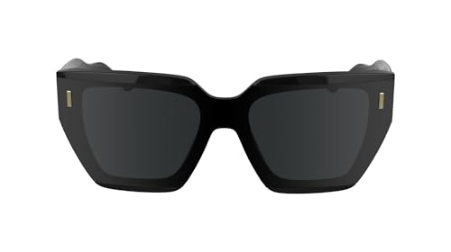 Calvin Klein Women's Sunglasses CK24533S - Black with Solid Grey Lens von Calvin Klein