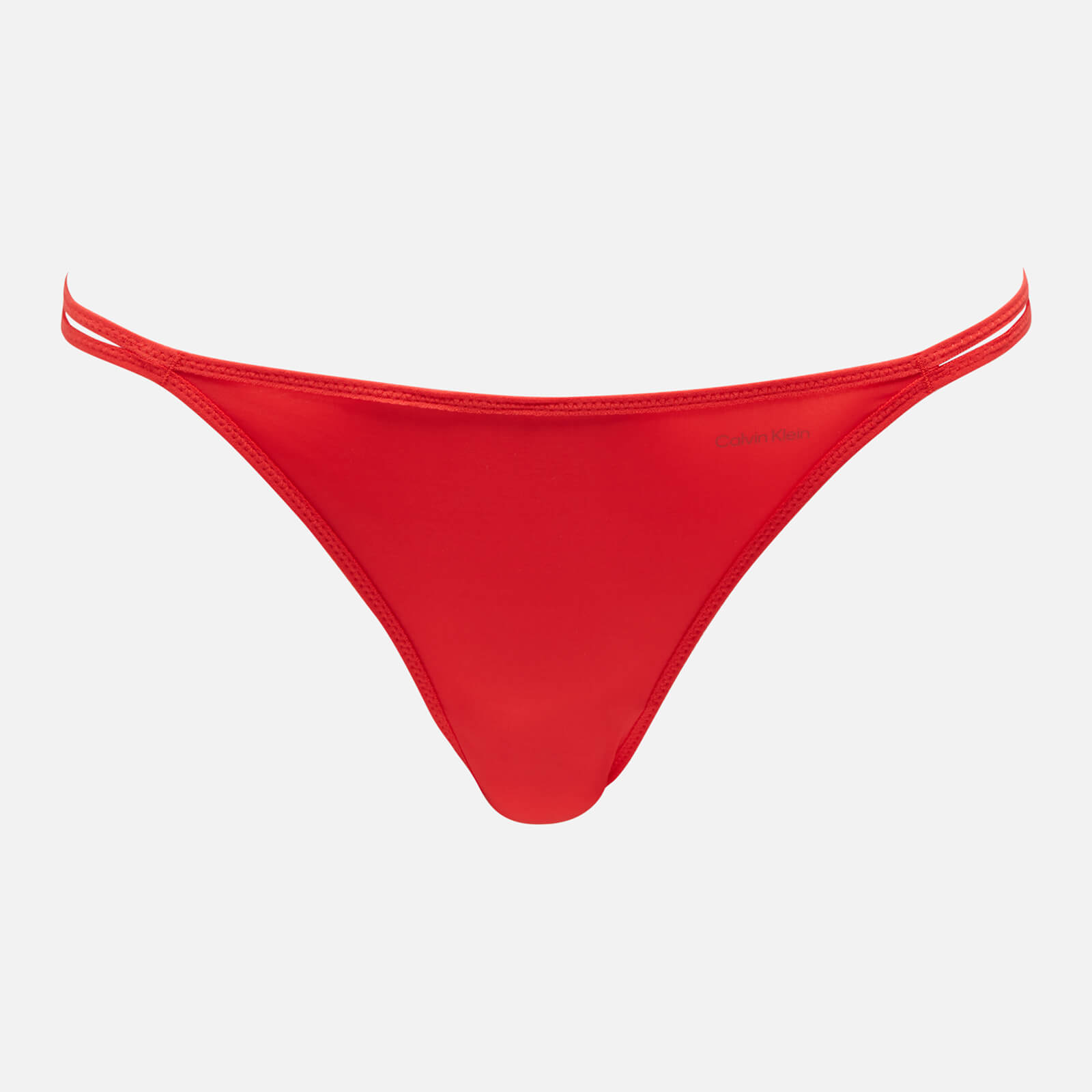 Calvin Klein Double Strap Jersey Thong - XS von Calvin Klein