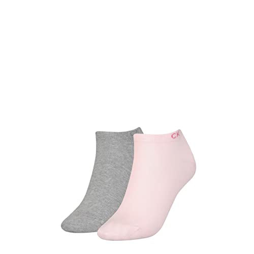 Calvin Klein Damen Sneaker Calvin Klein Flat Knit Women's Liner Socks 2 Pack, Rosa, Einheitsgröße von Calvin Klein