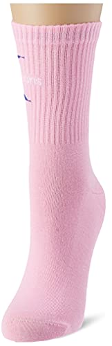 Calvin Klein Damen Crew Socken, Rosa, Einheitsgröße von Calvin Klein