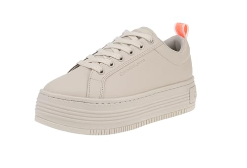 Calvin Klein YW0YW01309 - Damen Schuhe Sneaker - 0GI-Eggshell-Orange, Größe:38 EU von Calvin Klein