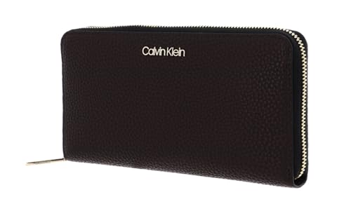 Calvin Klein Zip Around Wallet Slate Brown von Calvin Klein