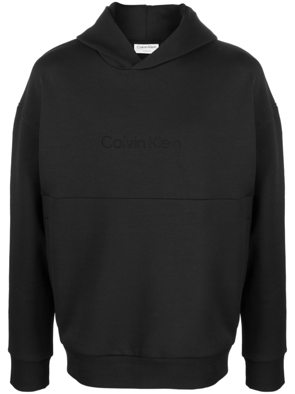 Calvin Klein Sweatshirt mit Logo-Prägung - Schwarz von Calvin Klein