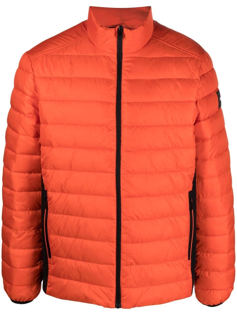 Calvin Klein Gefütterte Jacke mit Logo-Patch - Orange von Calvin Klein