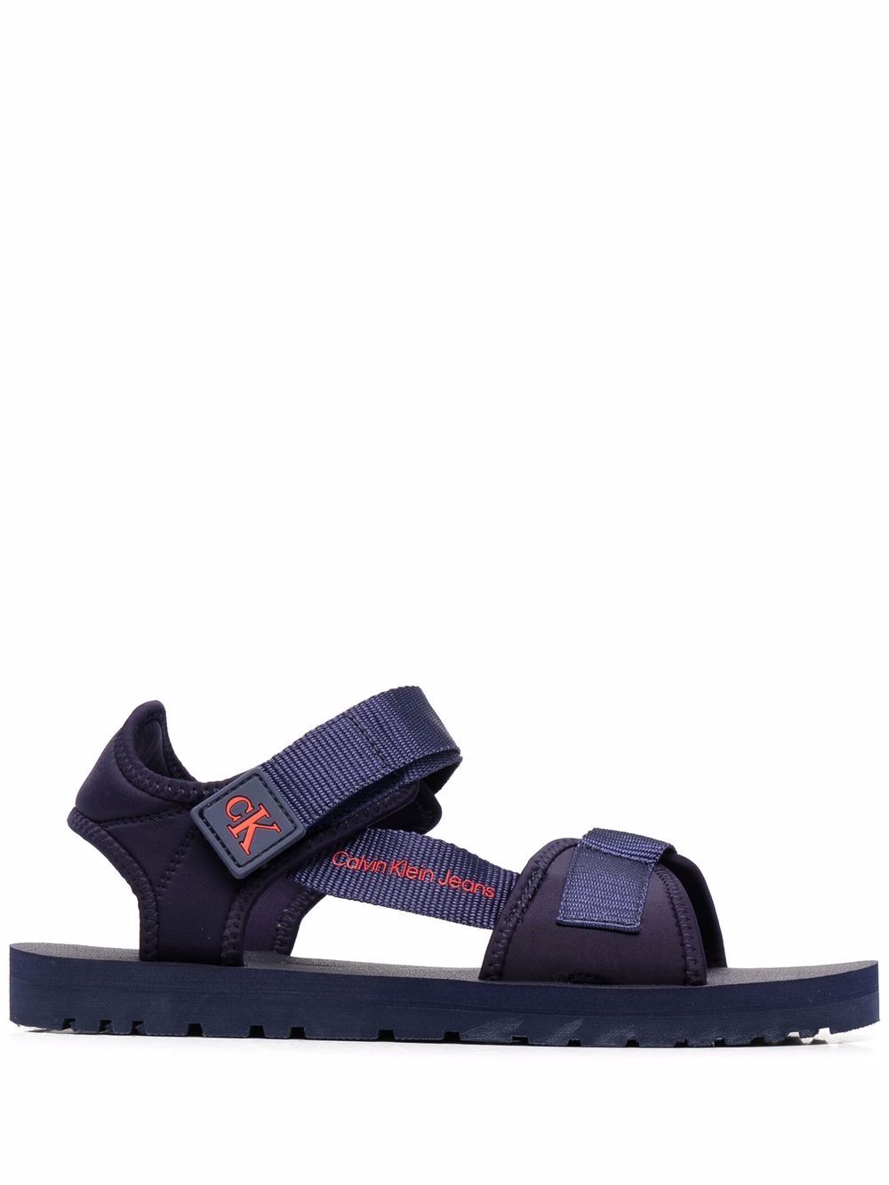 Calvin Klein Sandalen mit Klettverschluss - Blau von Calvin Klein