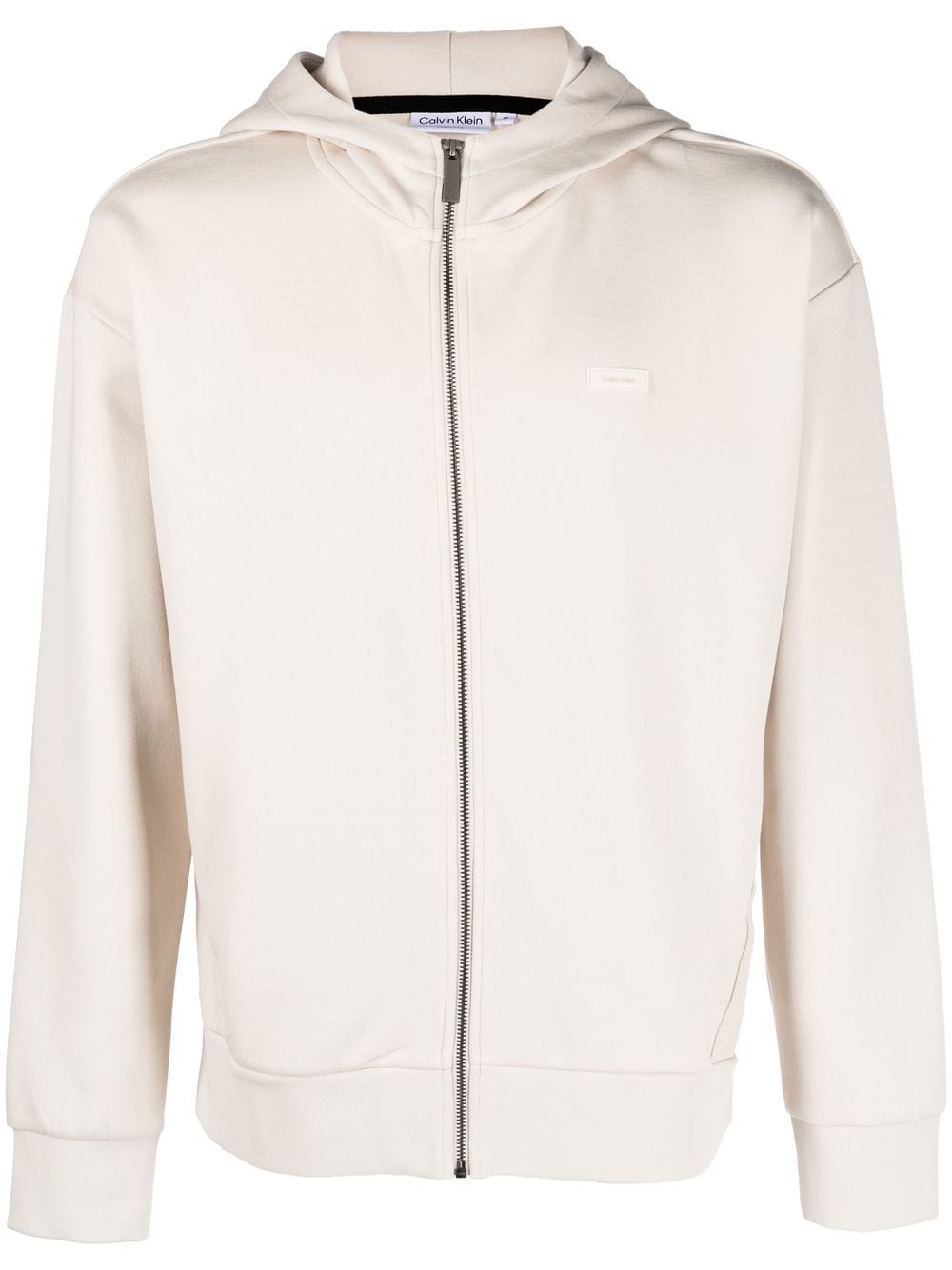 Calvin Klein Kapuzenjacke mit Logo-Patch - Nude von Calvin Klein