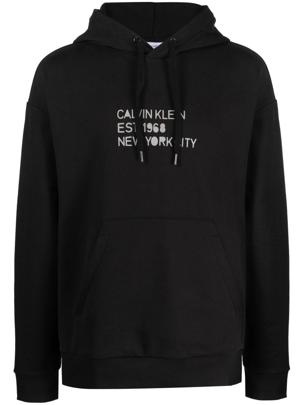 Calvin Klein Hoodie mit Logo-Print - Schwarz von Calvin Klein