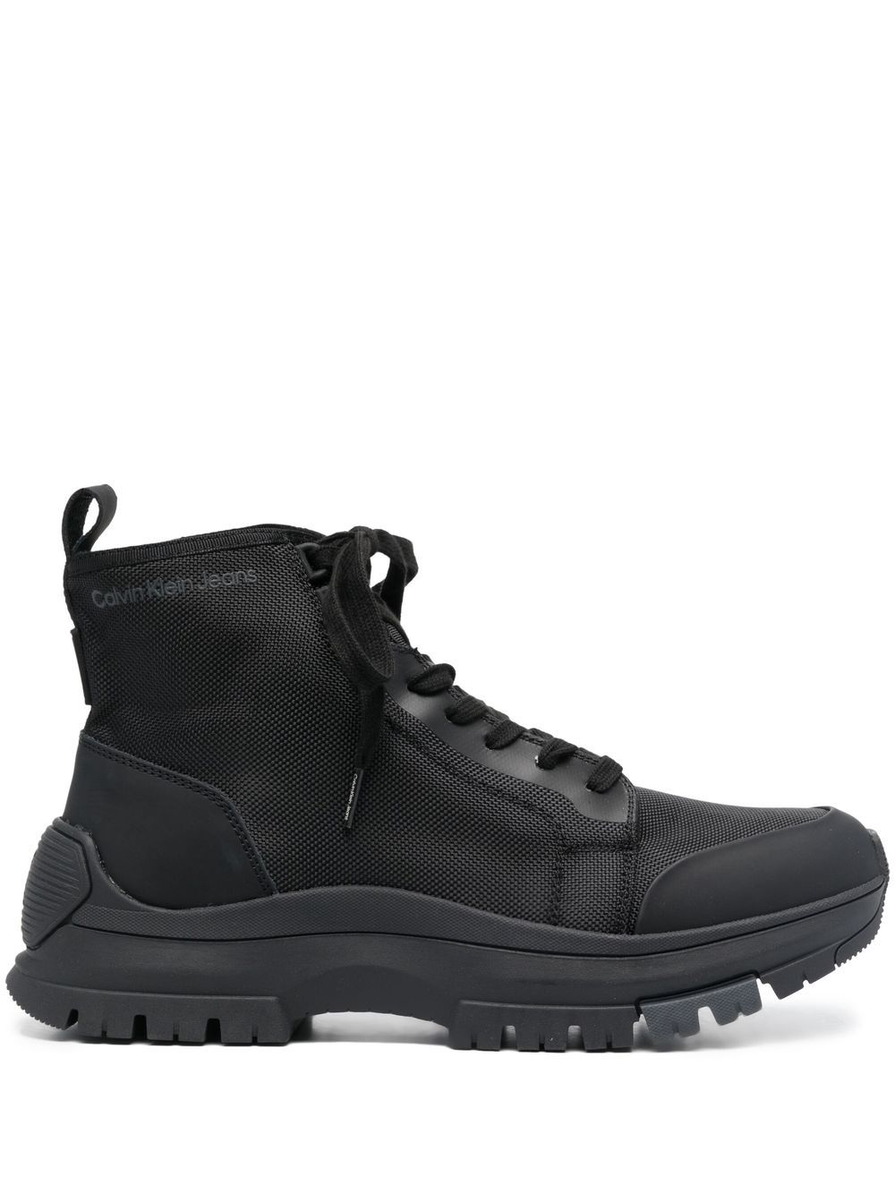 Calvin Klein Hiking-Boots mit Logo-Print - Schwarz von Calvin Klein