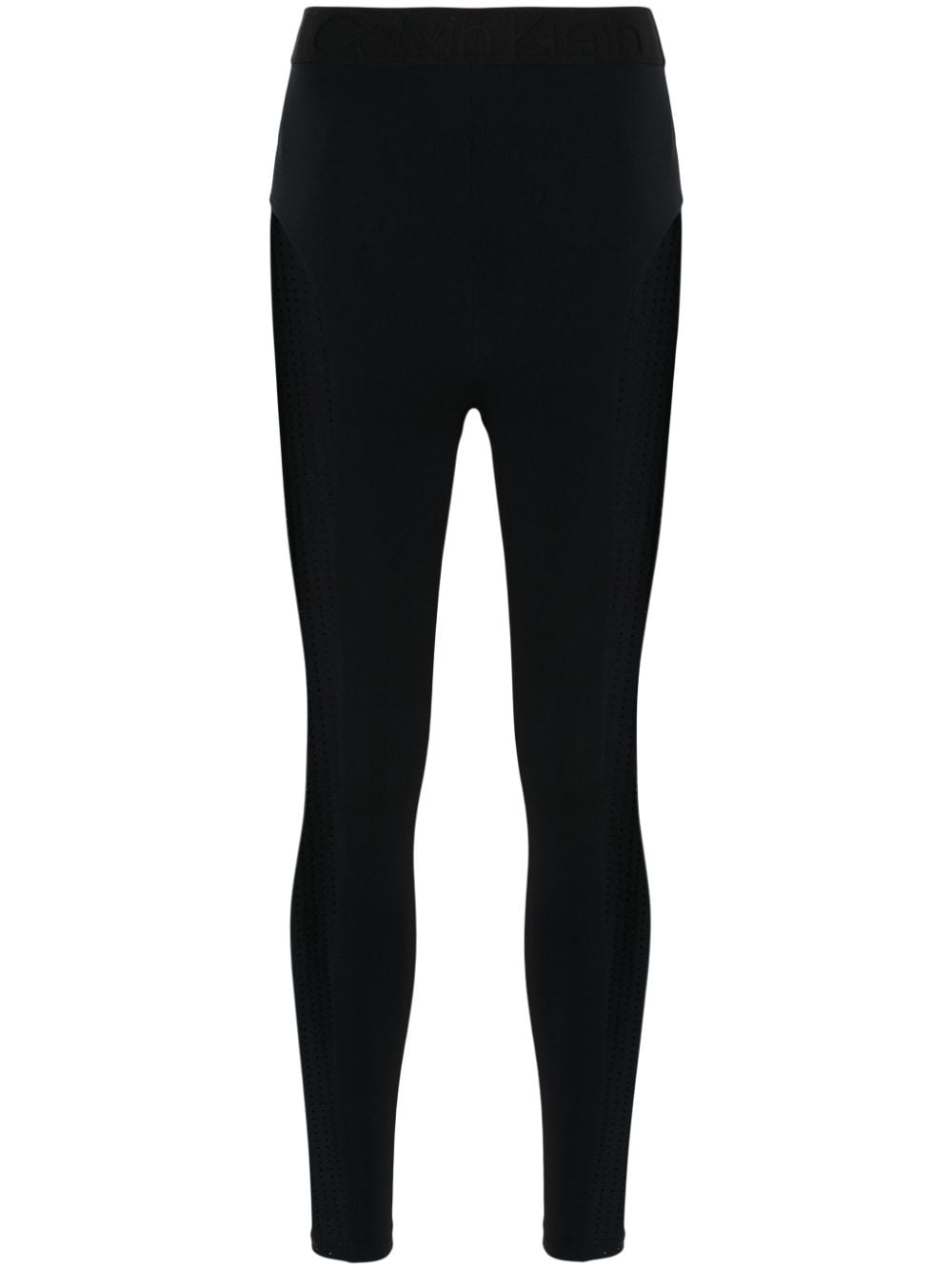 Calvin Klein Leggings mit Logo-Bund - Schwarz von Calvin Klein