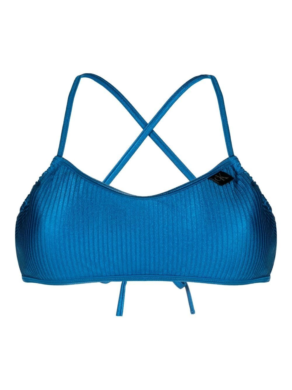 Calvin Klein Bandeau-Bikinioberteil - Blau von Calvin Klein