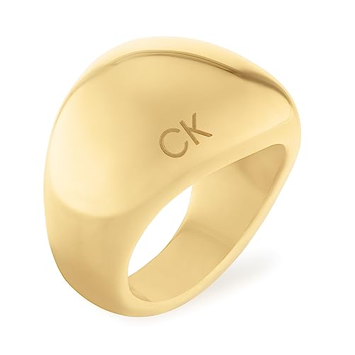 Calvin Klein ring für Damen Kollektion PLAYFUL ORGANIC SHAPES Gelbgold - 35000441C von Calvin Klein