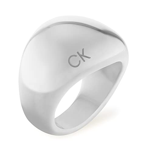 Calvin Klein Ring für Damen Kollektion PLAYFUL ORGANIC SHAPES aus Edelstahl - 35000443C von Calvin Klein