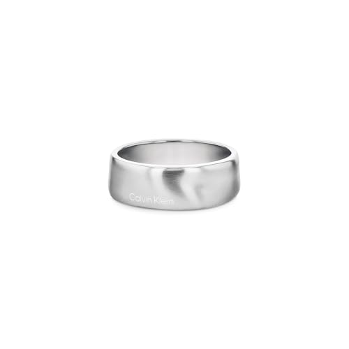 Calvin Klein ring für Herren Kollektion CK METALLIC WAVES aus Edelstahl und mit GunMetal-Ionenbeschichtung (IP) von Calvin Klein