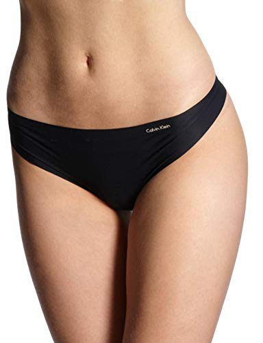 Calvin Klein Damen String Tanga, Schwarz (Black), S von Calvin Klein