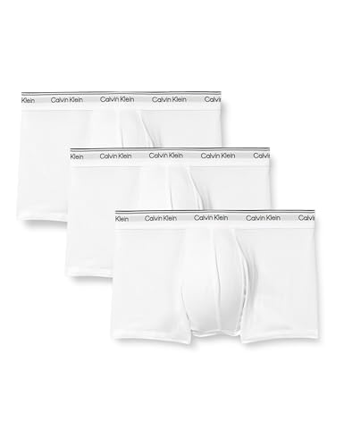 Calvin KleinLOW Rise Trunk 3PK 000NP2765AWHITE (White) L von Calvin Klein