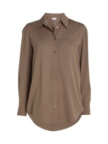 Damen Bluse RECYCLED CDC RELAXED SHIRT Langarm von Calvin Klein