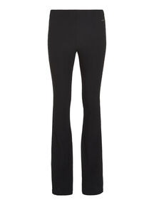 Damen Jerseyhose CRINKLED JERSEY FLARED  PANT von Calvin Klein