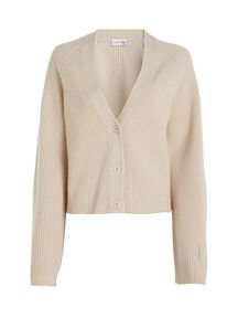 Damen Strickjacke RECYCLED WOOL CARDIGAN von Calvin Klein