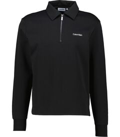 Herren Polo-Sweatshirt REPREVE mit Reißverschluss von Calvin Klein