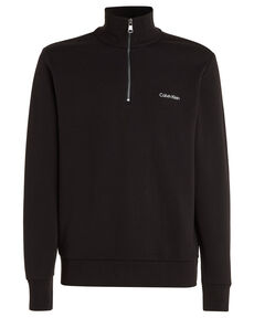 Herren Sweatshirt MICRO LOGO REPREVE Q-ZIP von Calvin Klein