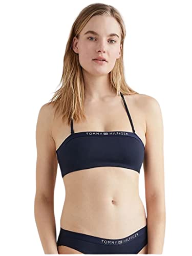 Tommy Hilfiger Colour-Blocked Triangle Bikini Top, Desert Sky Mehrfarbig S von Calvin Klein