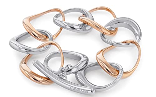 Calvin Klein Armband mit Knebelverschluss für Damen Kollektion WARPED RINGS - 35000007 von Calvin Klein