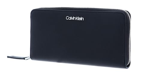 Calvin Klein Damen Geldbörse Wallet Groß, Schwarz (Black), Einheitsgröße von Calvin Klein