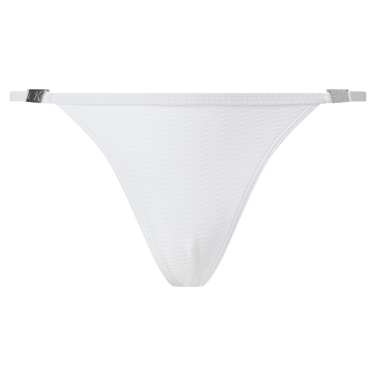 Calvin Klein Tai Bikini Hose, Farbe: Weiß, Größe: L, Damen von Calvin klein