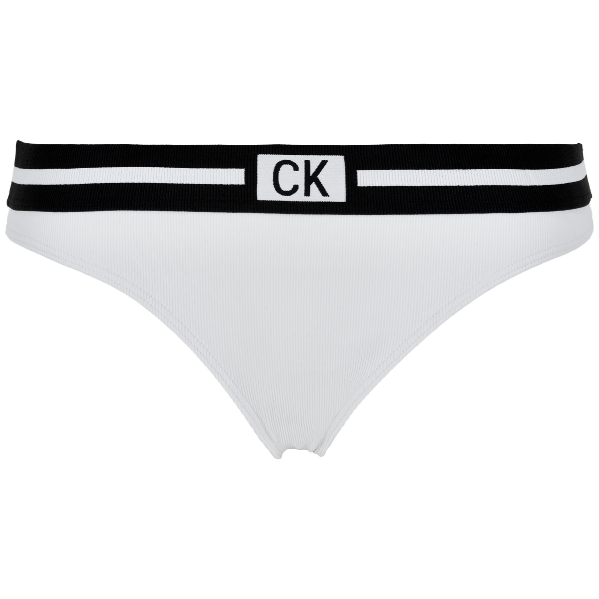 Calvin Klein Classic Bikini Hose, Farbe: Weiß, Größe: L, Damen von Calvin klein