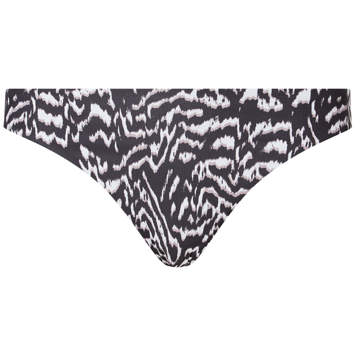 Calvin Klein Cheeky Tai Bikini Hose, Farbe: Schwarz/weiß, Größe: L, Damen von Calvin klein