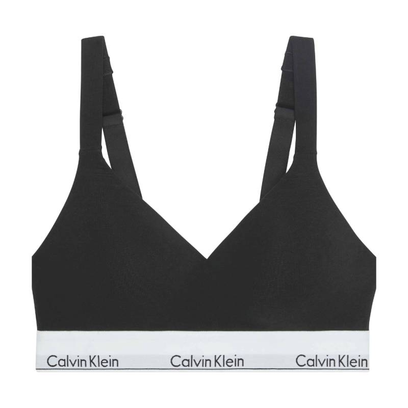 Calvin Klein Icon Bralette BH, Schwarz, Größe: L, Damen von Calvin klein