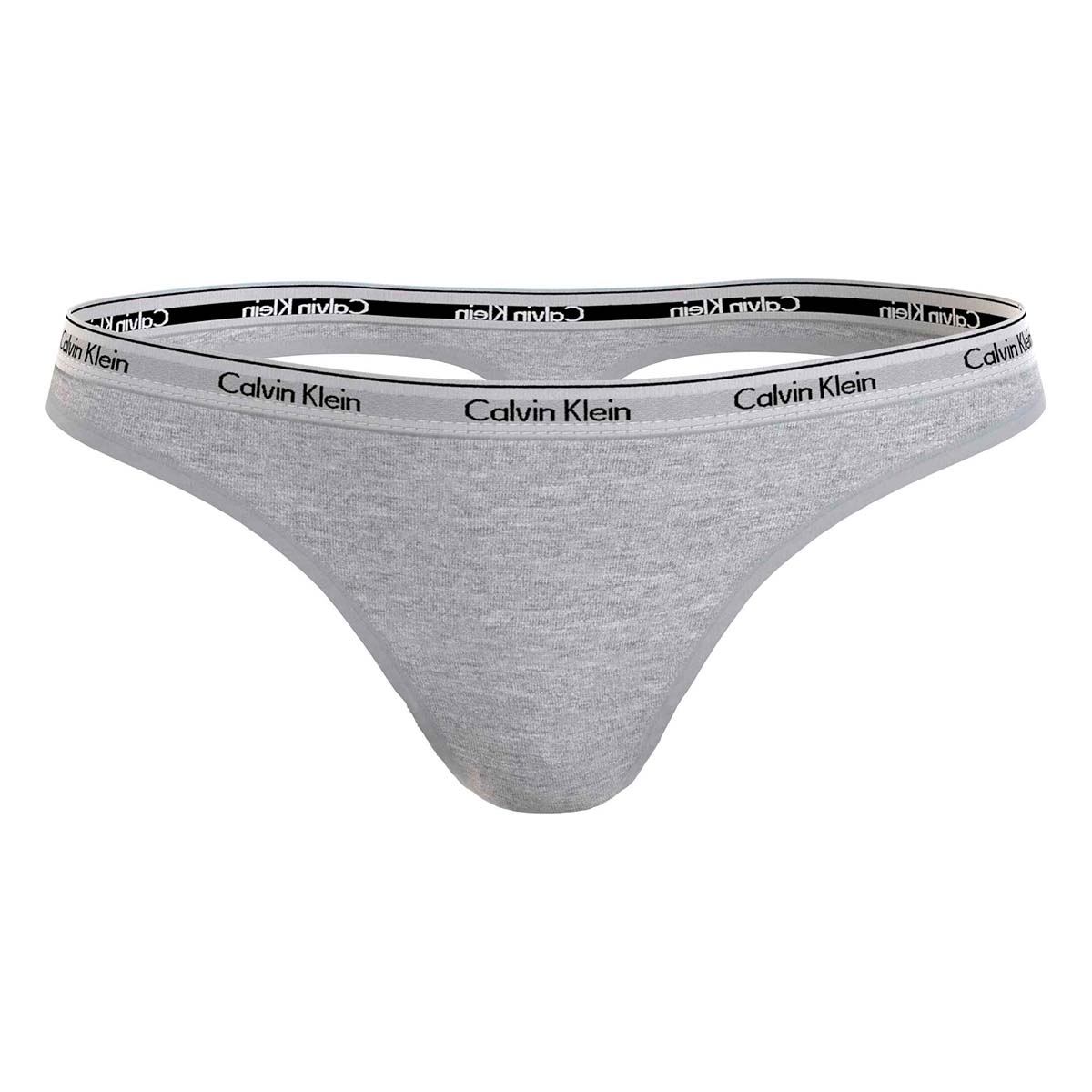 Calvin Klein Icon Logo String, Grau, Größe: M, Damen von Calvin klein
