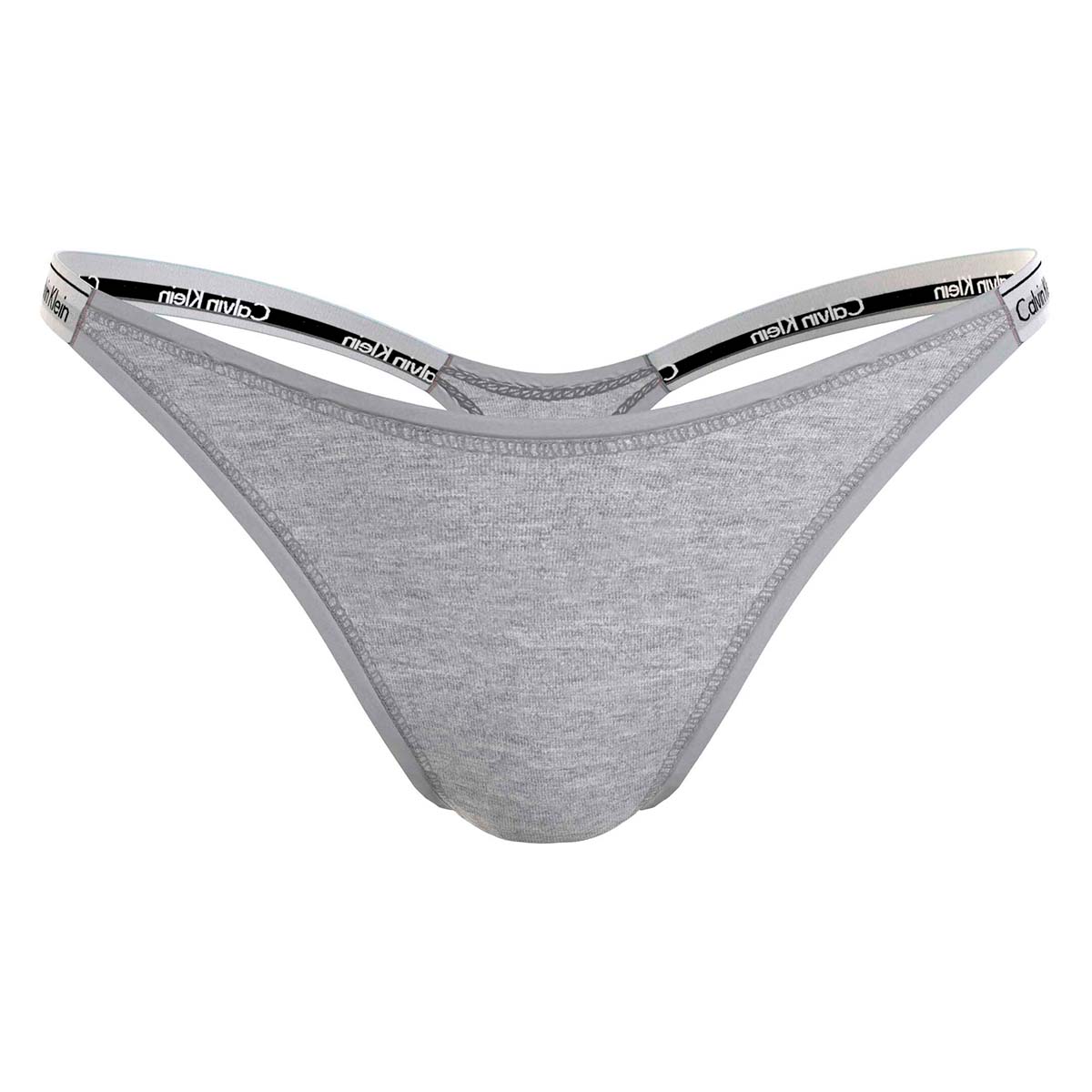Calvin Klein Icon Logo String, Grau, Größe: XL, Damen von Calvin klein