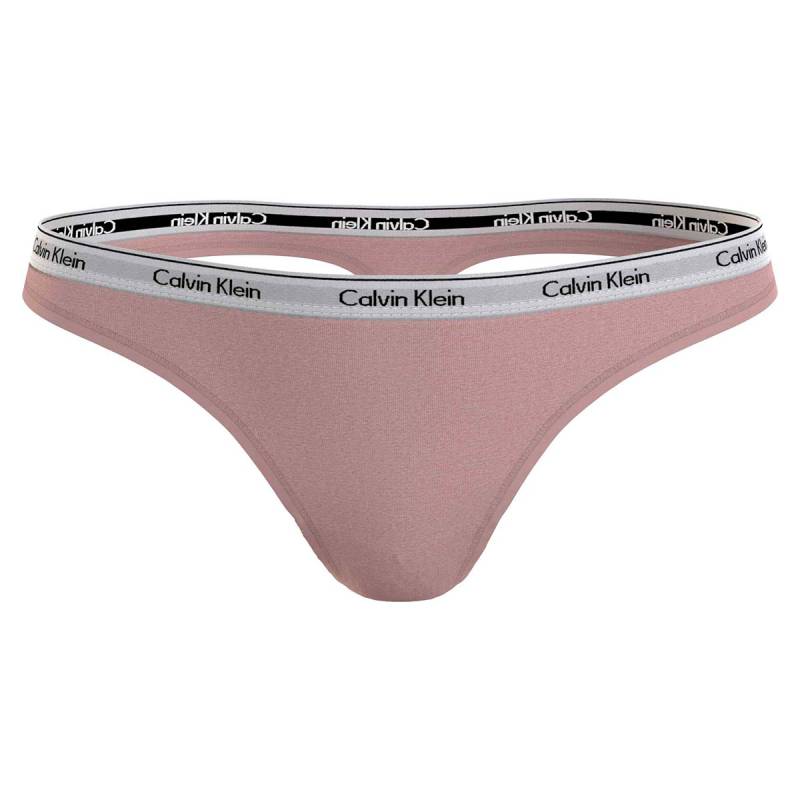 Calvin Klein Icon Logo String, Rosa, Größe: XL, Damen von Calvin klein