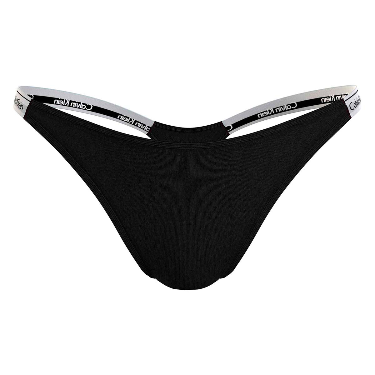 Calvin Klein Icon Logo String, Schwarz, Größe: S, Damen von Calvin klein