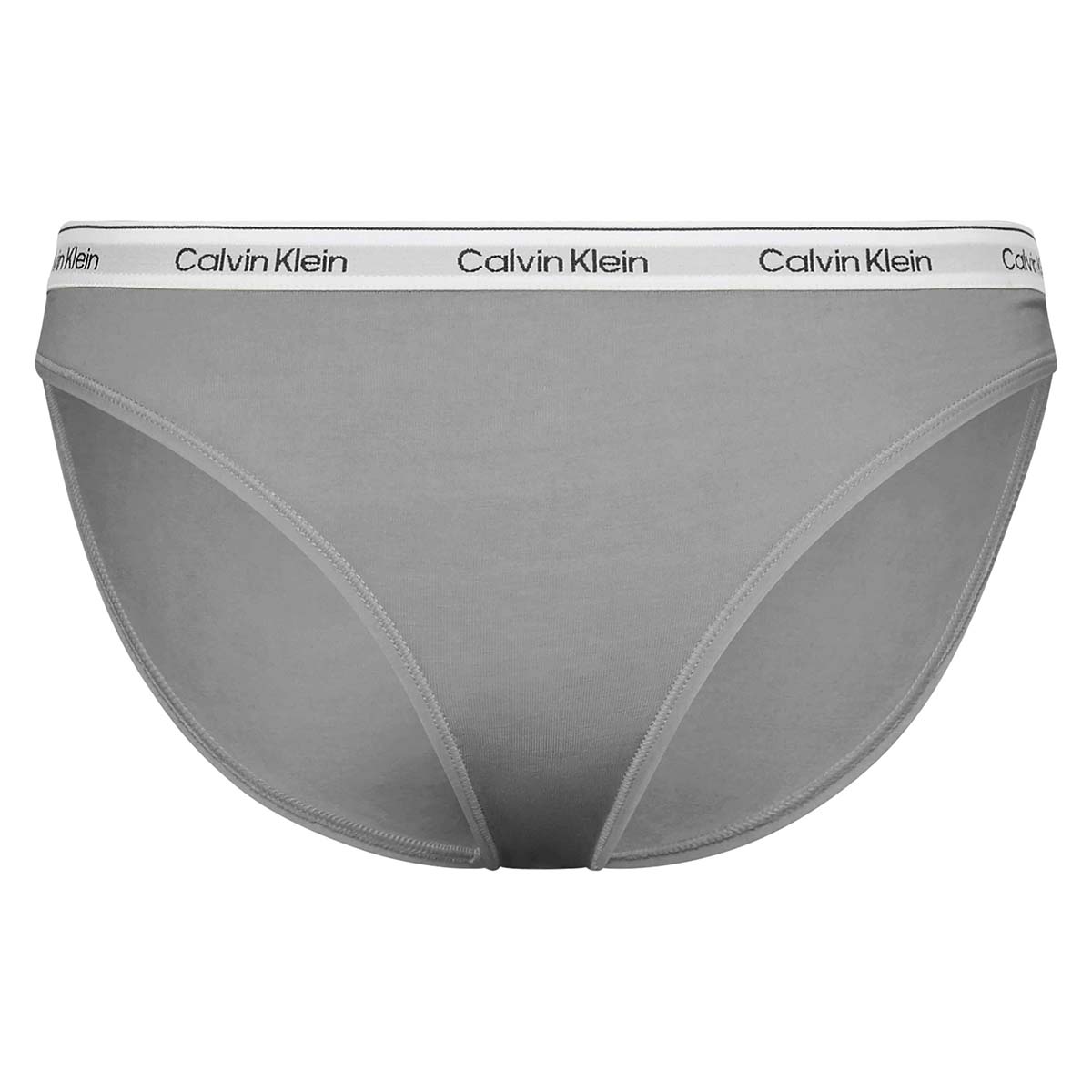 Calvin Klein Icon Logo Tai Slip, Grau, Größe: XL, Damen von Calvin klein