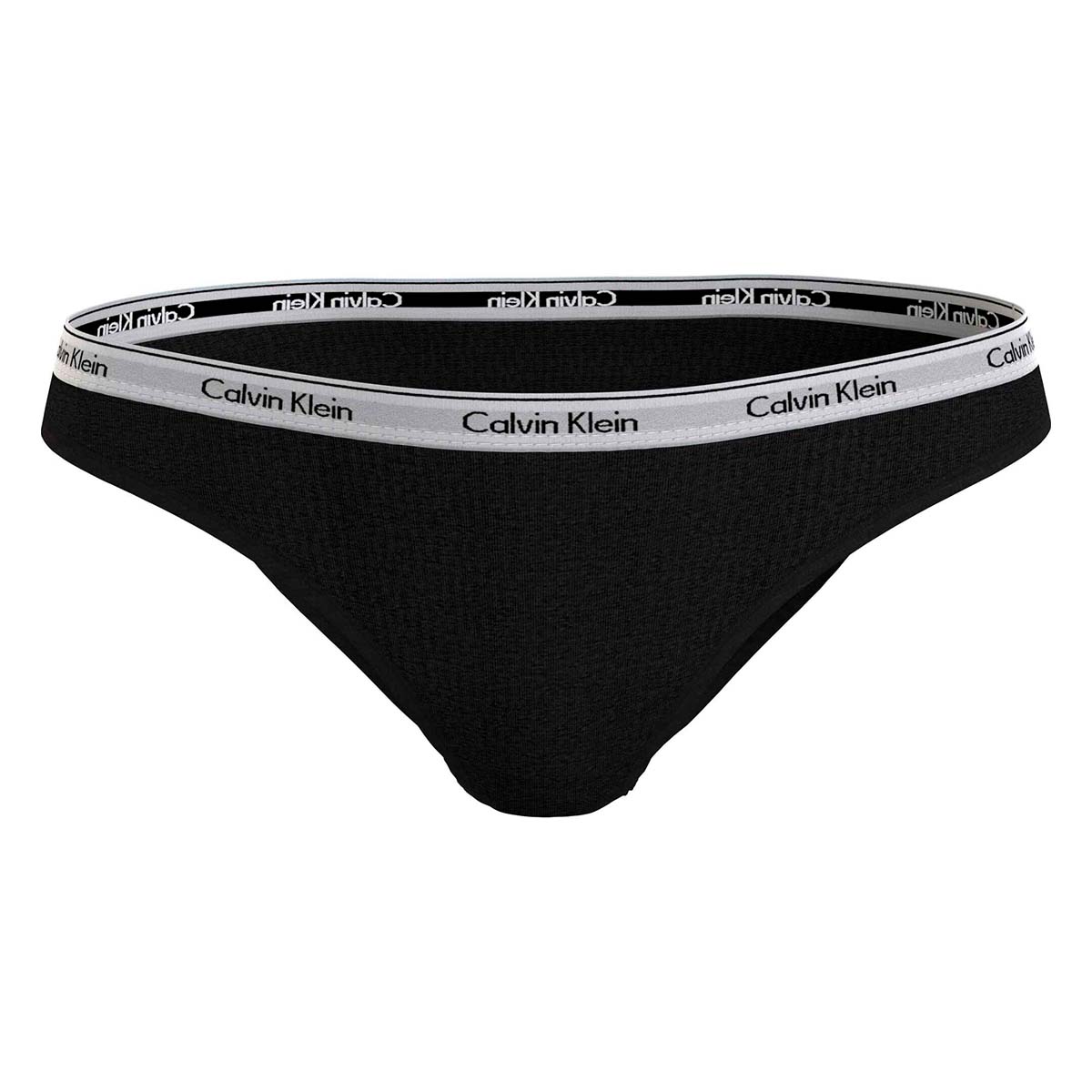 Calvin Klein Icon Logo Tai Slip, Schwarz, Größe: M, Damen von Calvin klein