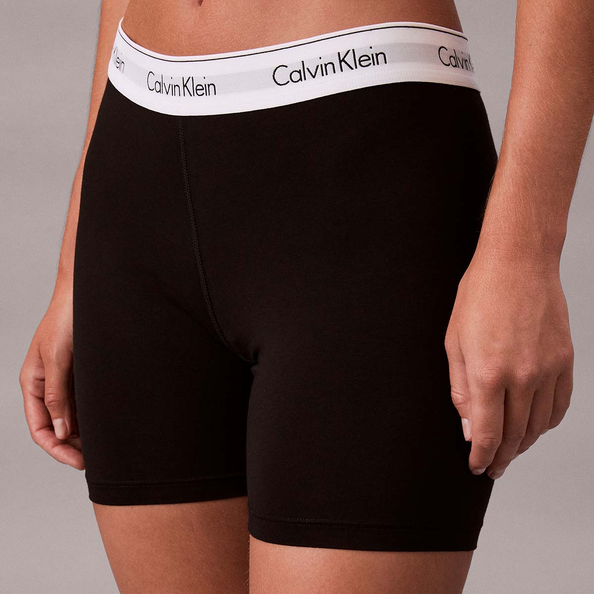 Calvin Klein Icon Shorts, Schwarz, Größe: M, Damen von Calvin klein