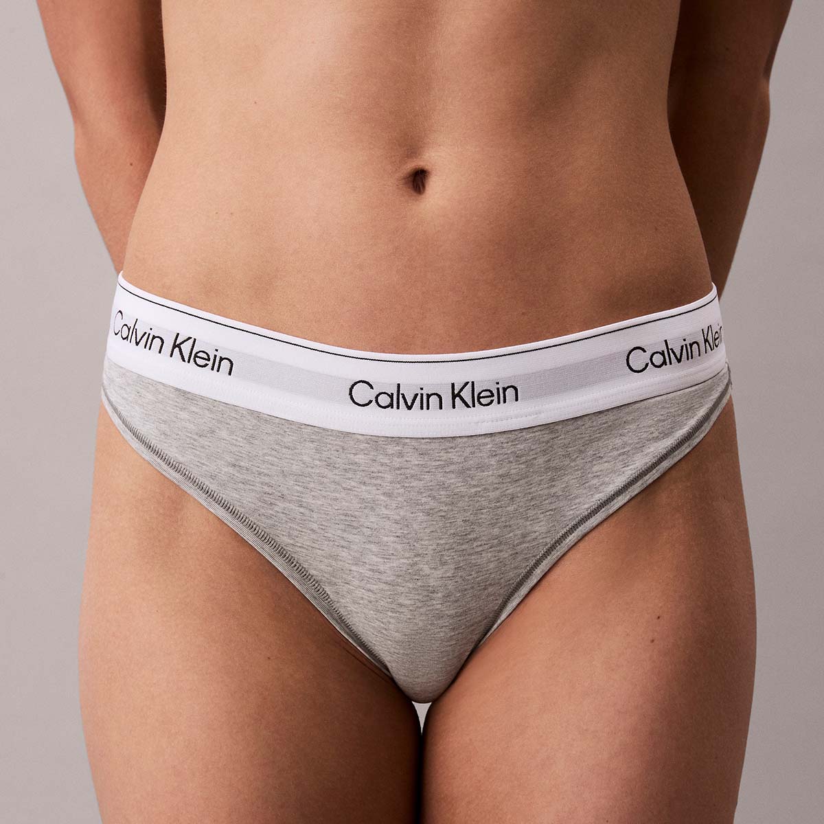 Calvin Klein Icon String, Grau, Größe: XL, Damen von Calvin klein