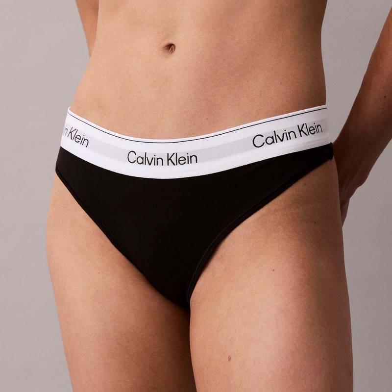 Calvin Klein Icon String, Schwarz, Größe: L, Damen von Calvin klein