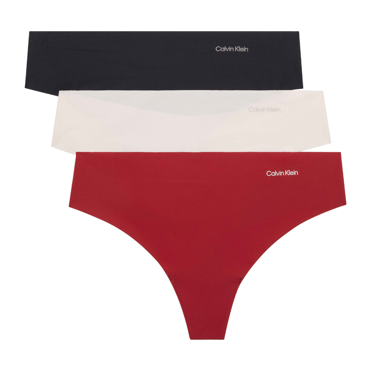 Calvin Klein Invisibles 3-Pack String, Multi, Größe: XL, Damen von Calvin klein