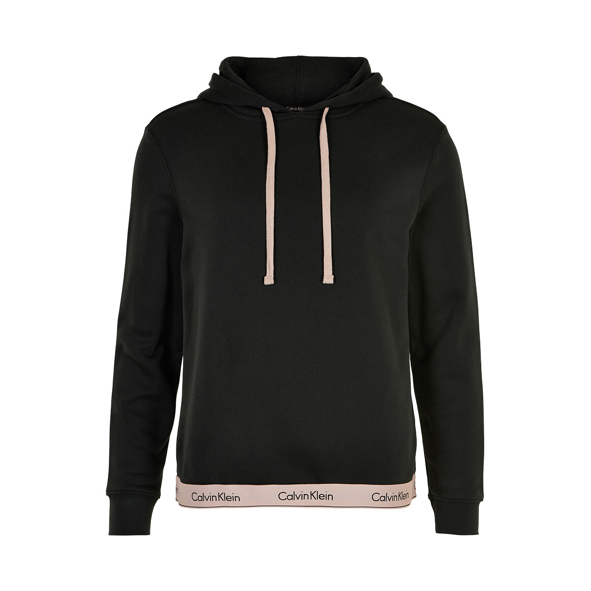 Calvin Klein Lingeri Pull Over Hoodie Bluse, Farbe: Schwarz, Größe: L, Damen von Calvin klein