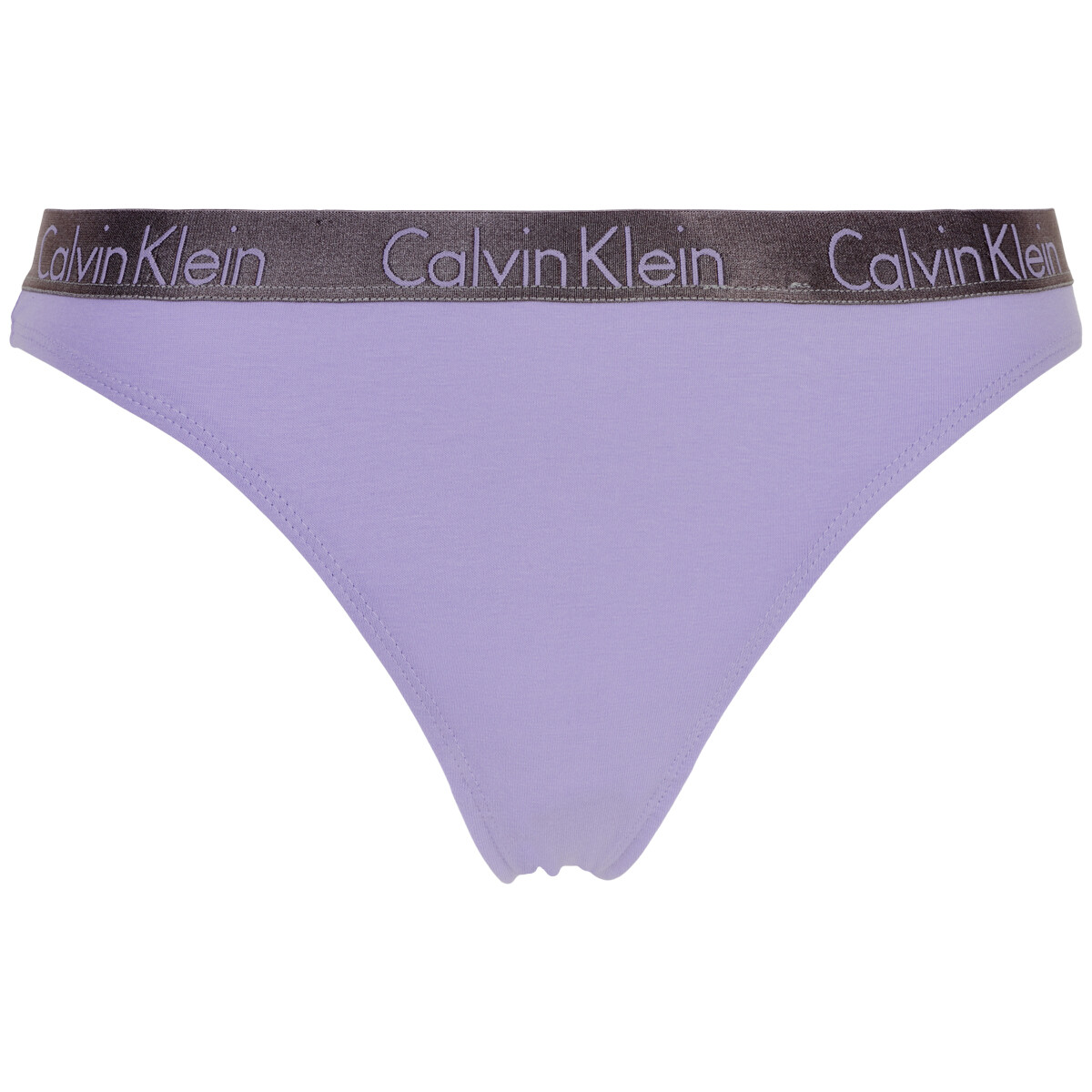 Calvin Klein Lingeri String Slip, Farbe: Vervian Lila, Größe: L, Damen von Calvin klein