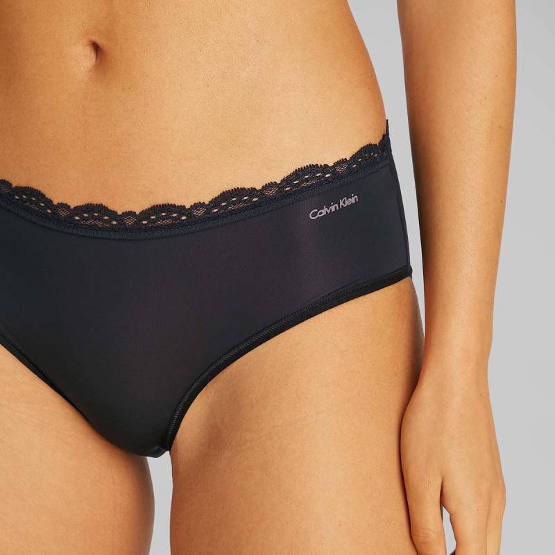 Calvin Klein Microfiber Stretch Hipster Slip, Schwarz, Größe: XL, Damen von Calvin klein