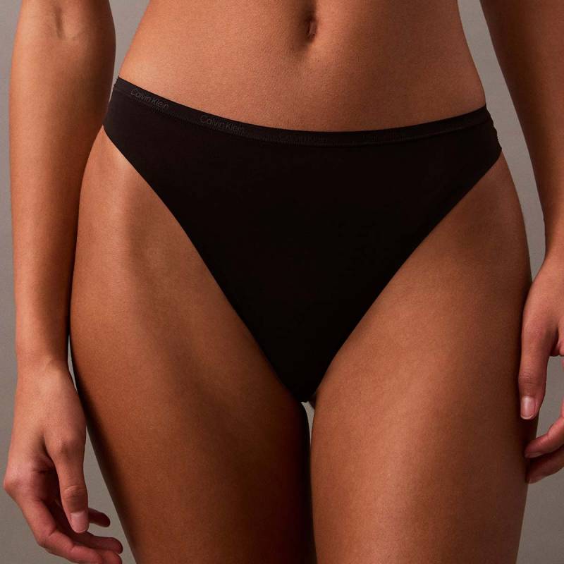 Calvin Klein Perfectly Fit String, Schwarz, Größe: S, Damen von Calvin klein