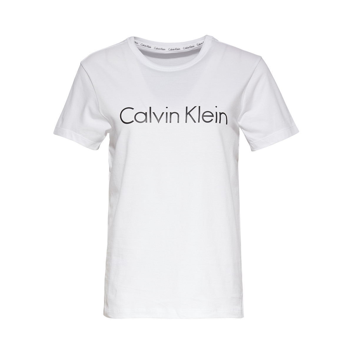 Calvin Klein T-shirt, Farbe: Weiß, Größe: XS, Damen von Calvin klein